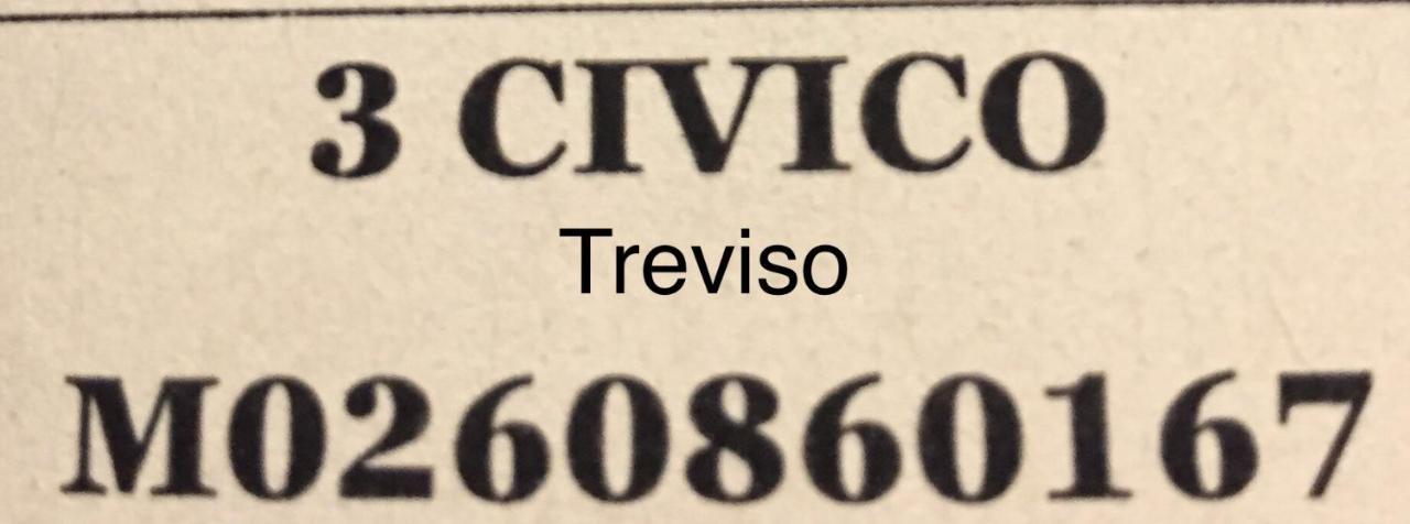 Civico3 Hotel Treviso Ngoại thất bức ảnh